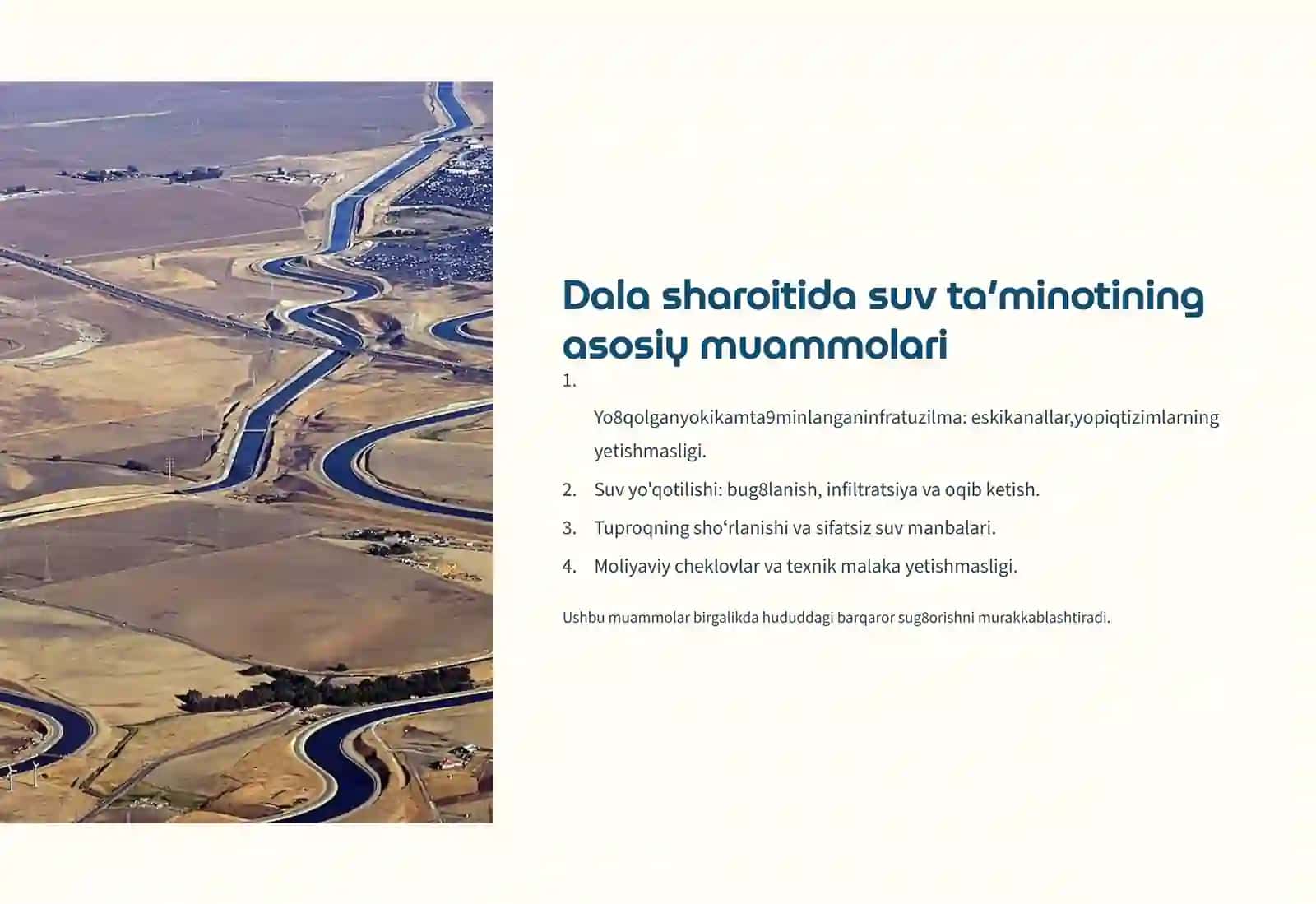 Dala sharoitida suv taminoti 3