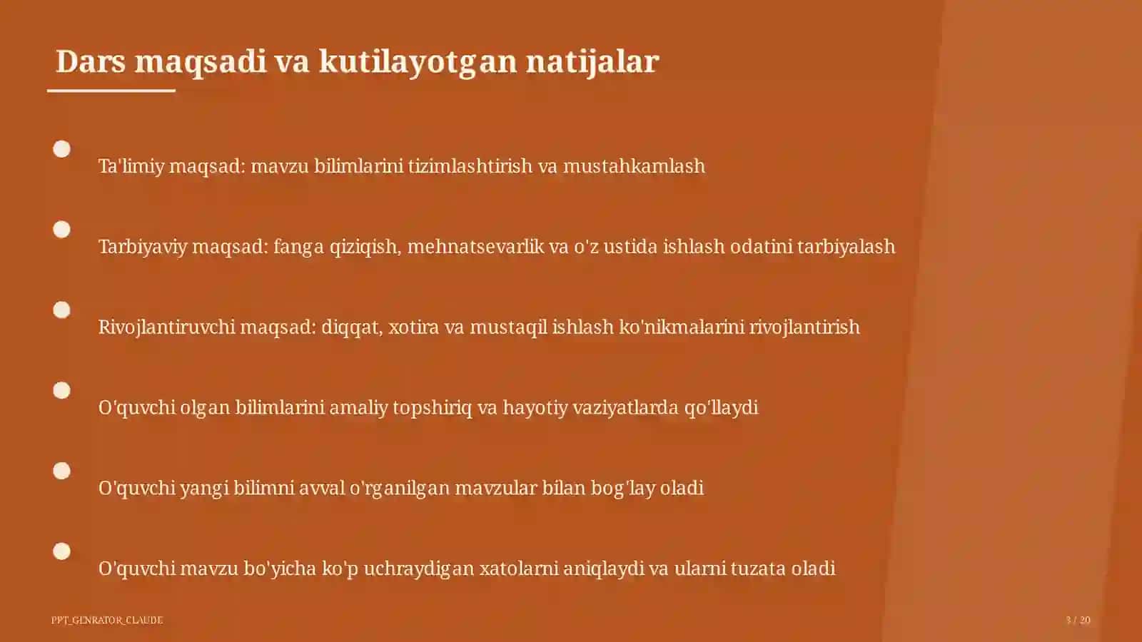 Loyihaga asoslangan ta'lim (PBL): boshlang'ich va yuqori sinflar uchun namunalar 3