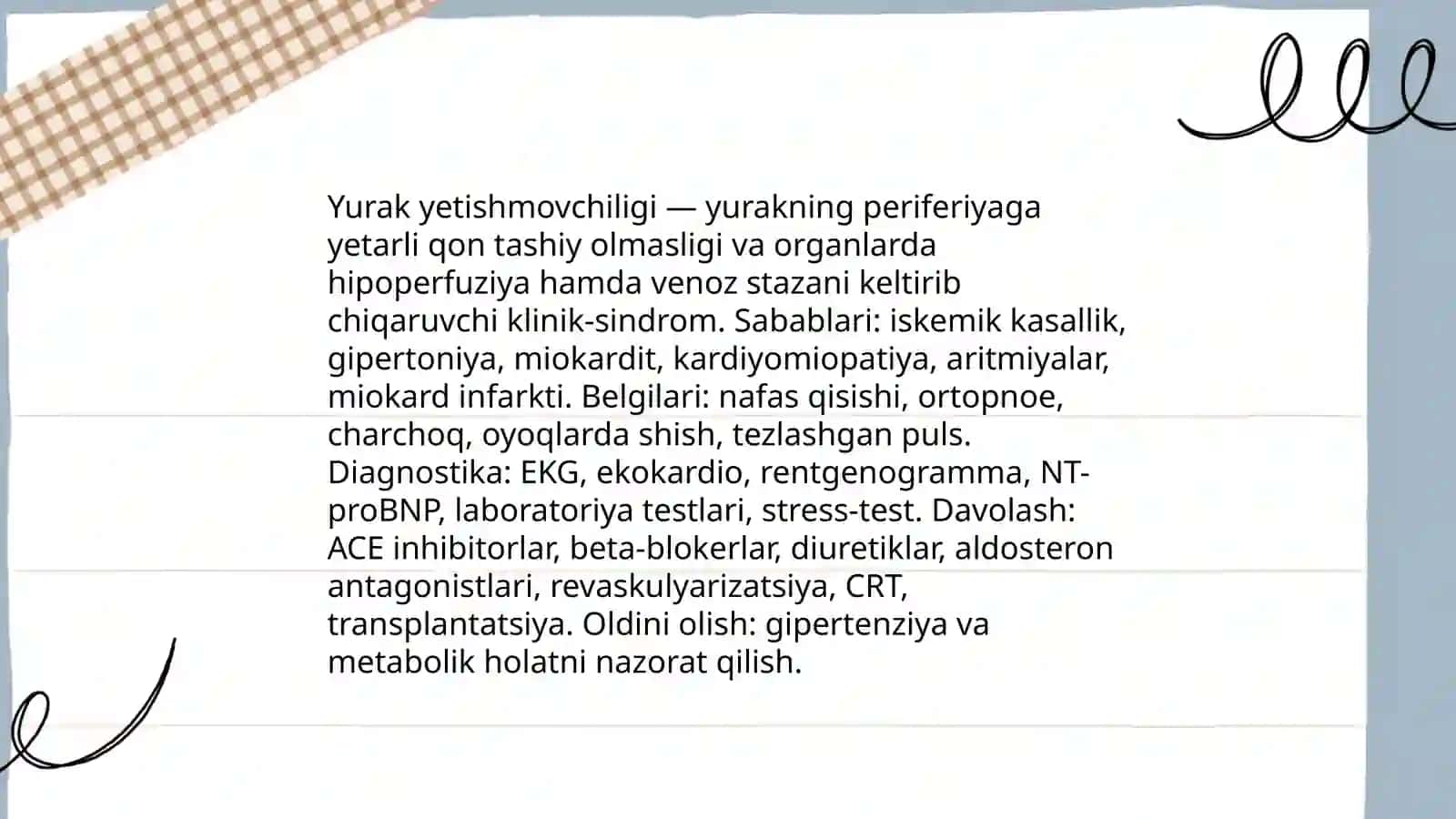 Ichki kasalliklar 3