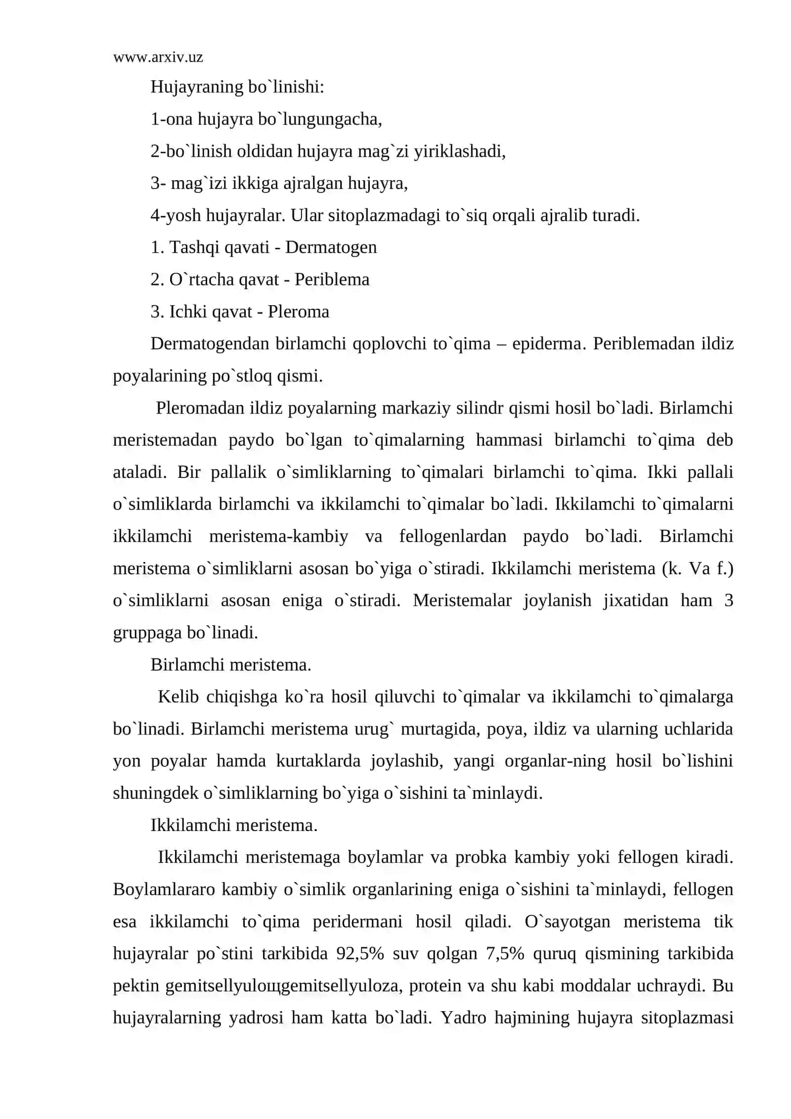 To`qima tasnifi 3