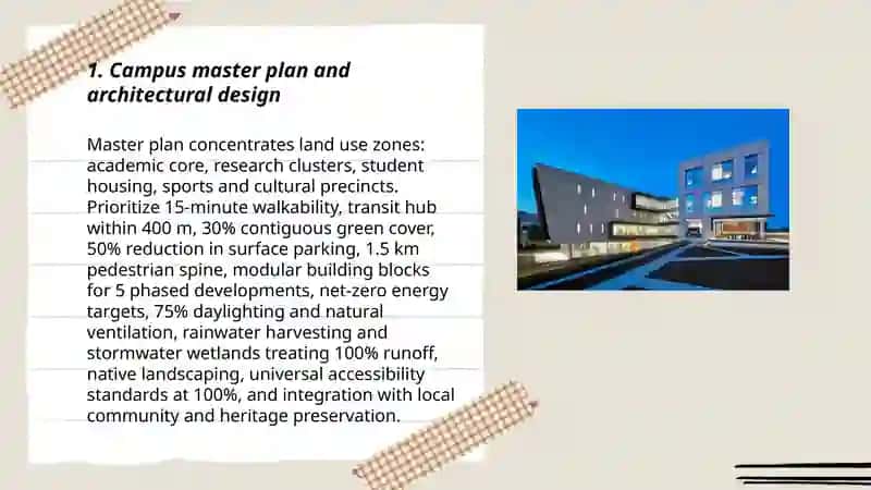 Design and present your ideal university 3