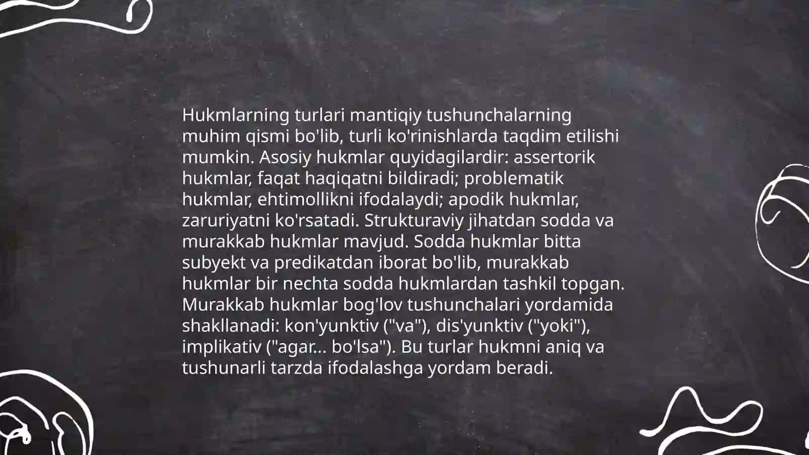 Hukmlarning turlari 3
