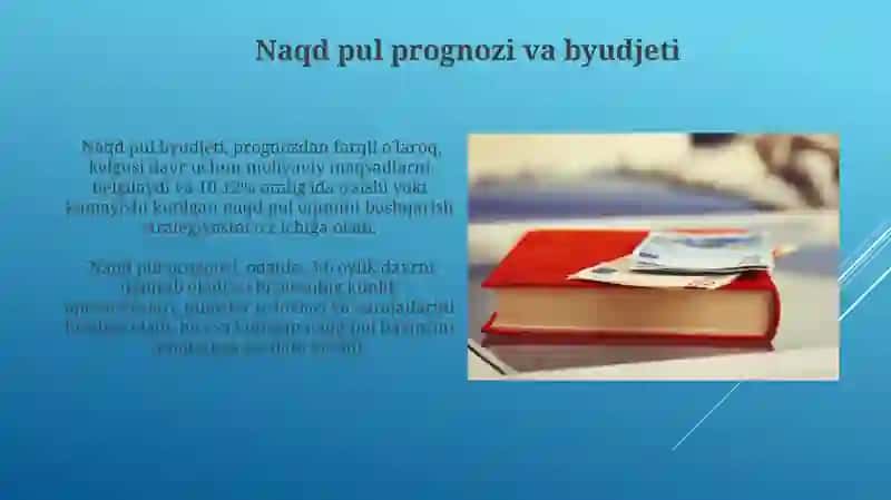 Kassa va Hisob kitob schotidagi pul mablag’lari hisobi 3