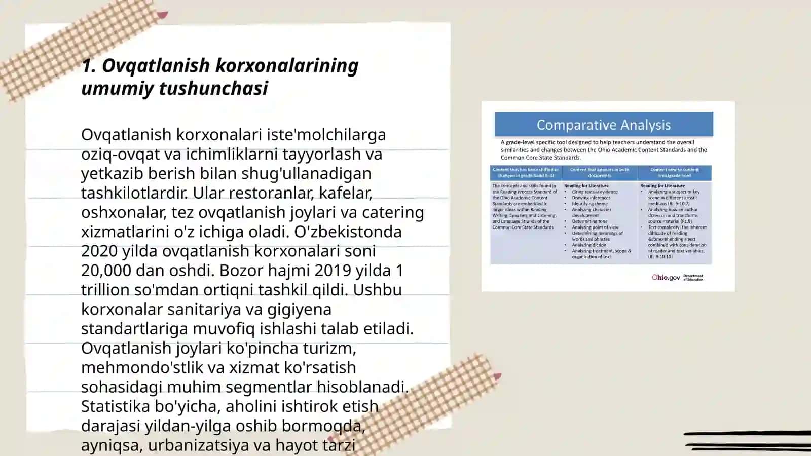 Ovqatlanish korxonalari va ularning tasniflanishi 3