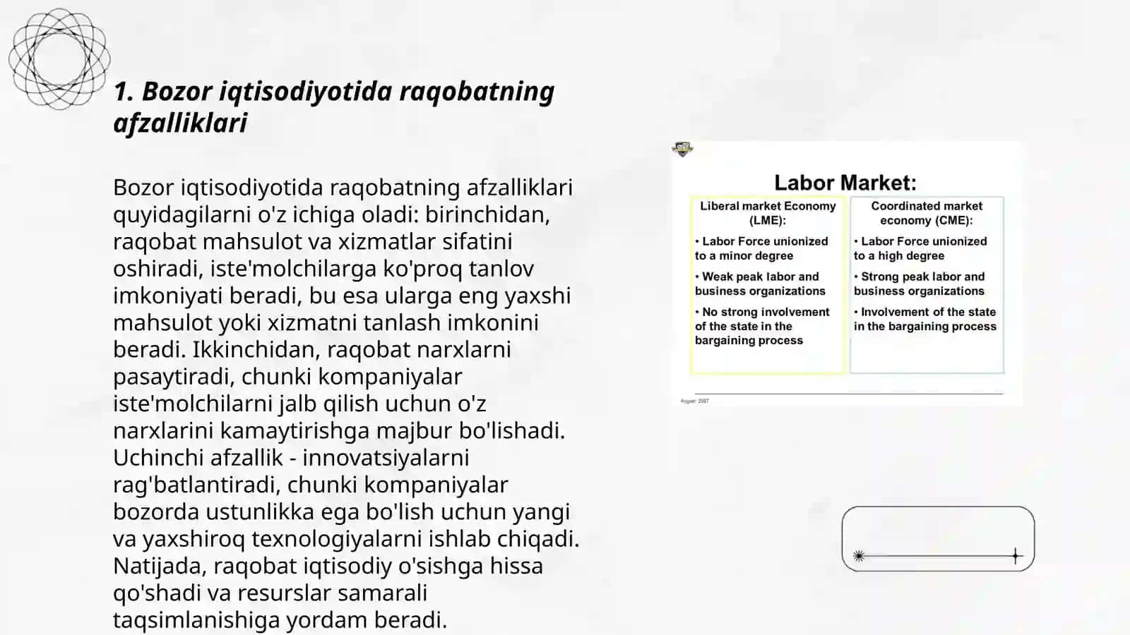 Bozor Iqtisodiyotining Afzalliklari 3