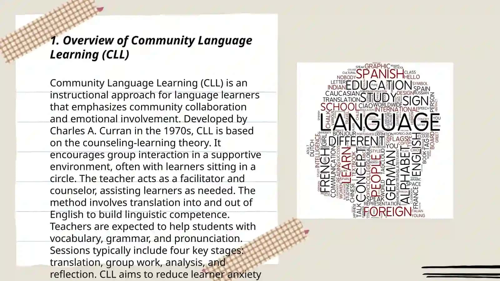 Analysis on Community Language Learning 3