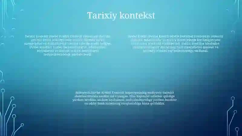 Davlat Krediti 3