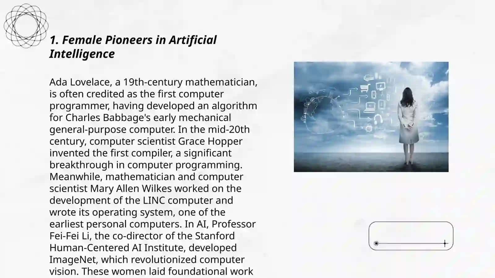 Female Pioneers in Artificial Intelligence 3