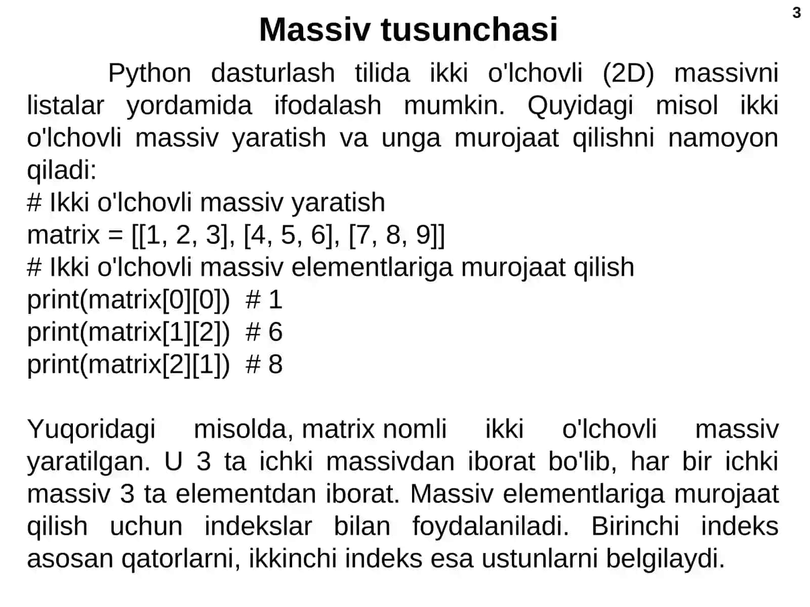 DASTURLASH 1 3