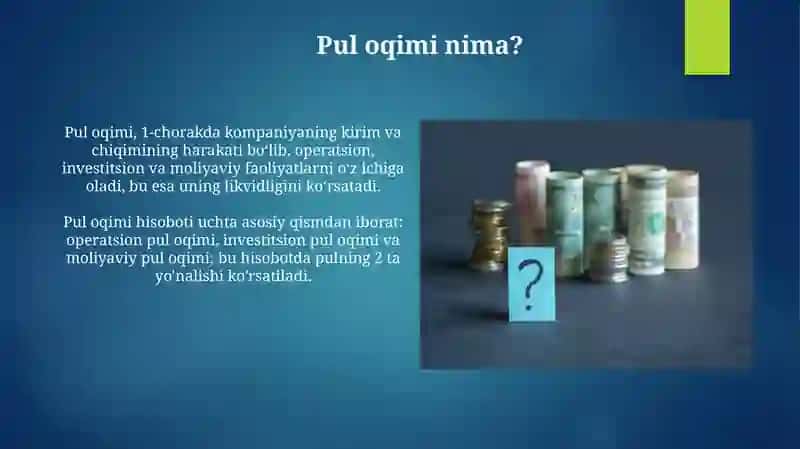 Pul oqimi nima 3