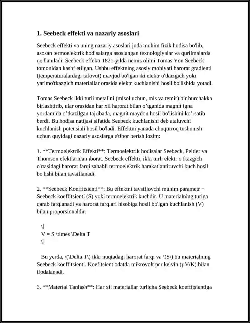 TERMO ELEKTRIK HODISALAR 3
