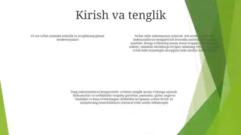 Xx Asrda Jahon TaʼLim Tizimidagi Global Tendensiyalari 3