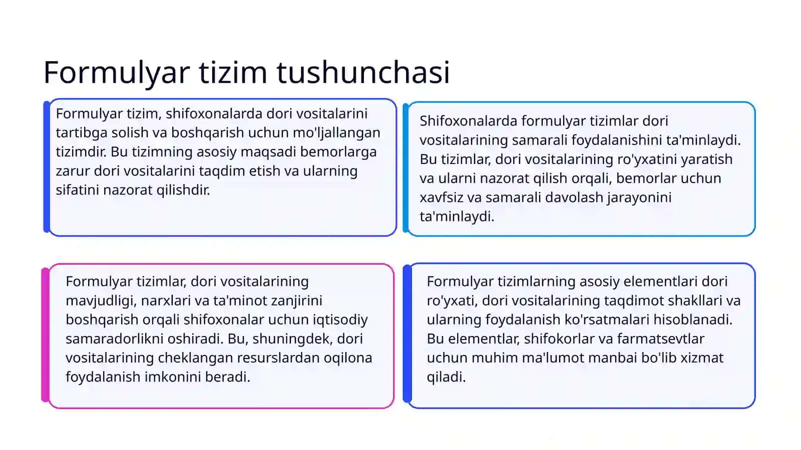 Dori vositalarining formulyar tizimi 3