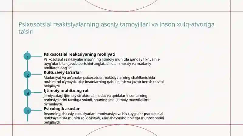 Psixosotsial reaksiya tamoyillari va asoslari 3