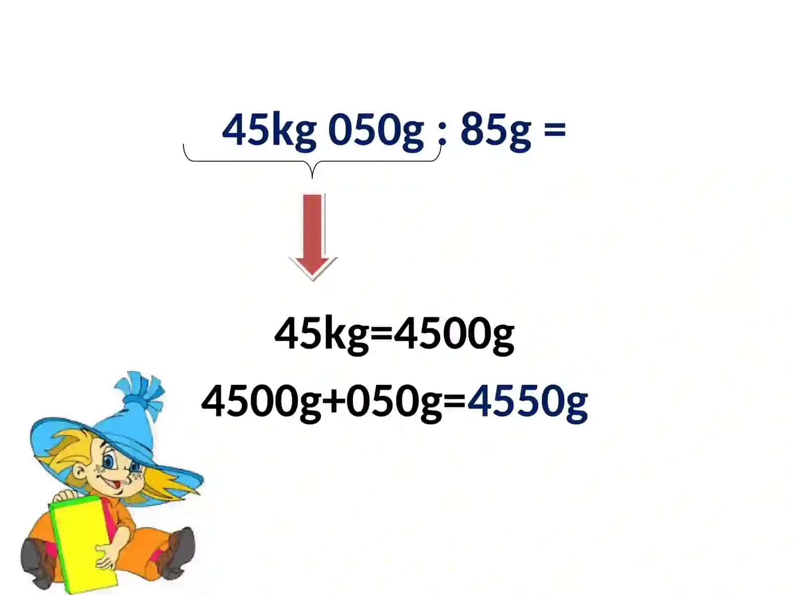 4-sinf Matematikadan 'Uzunlik, og'irlik va vaqt o'lchov birliklarini takrorlash' dars ishlanmasi 3