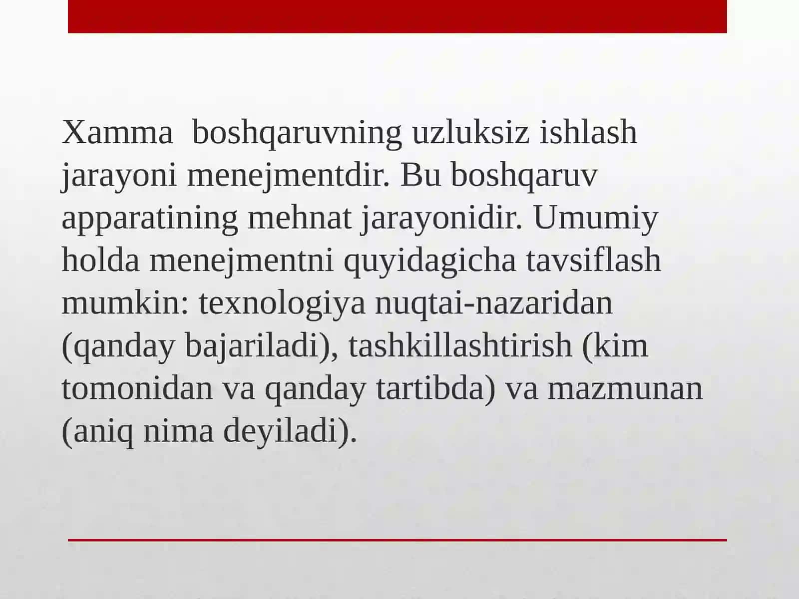 Menejment maqsadi va funksiyalari 3