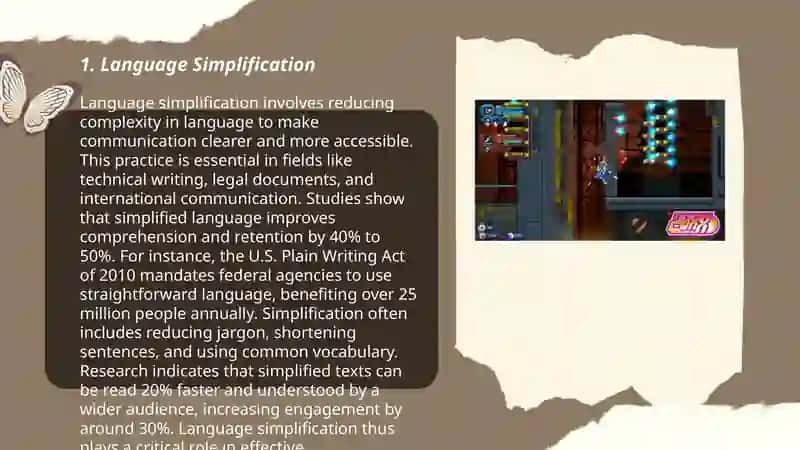 Language Simplification 3
