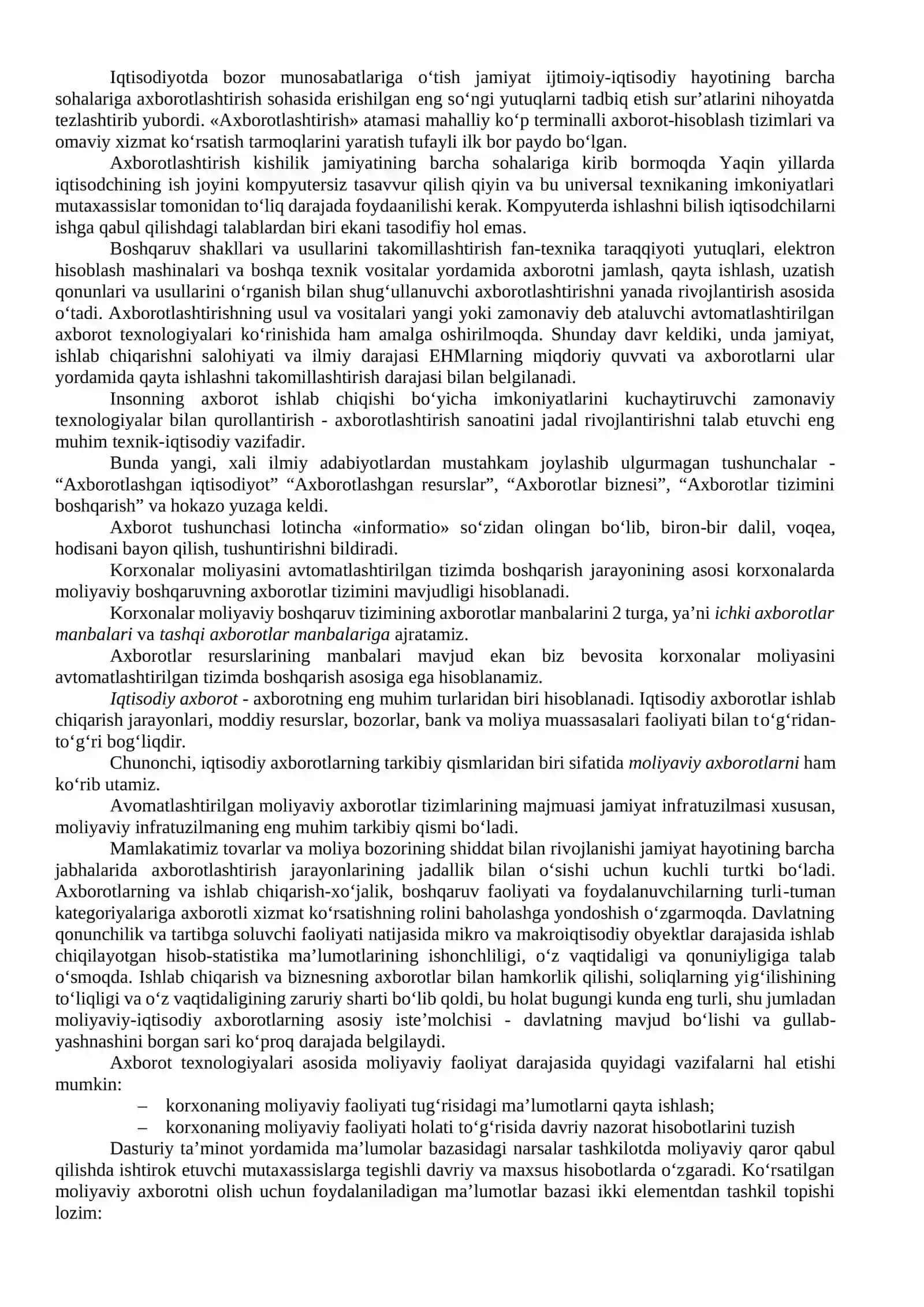 Moliyani boshqarish va nazorat 3
