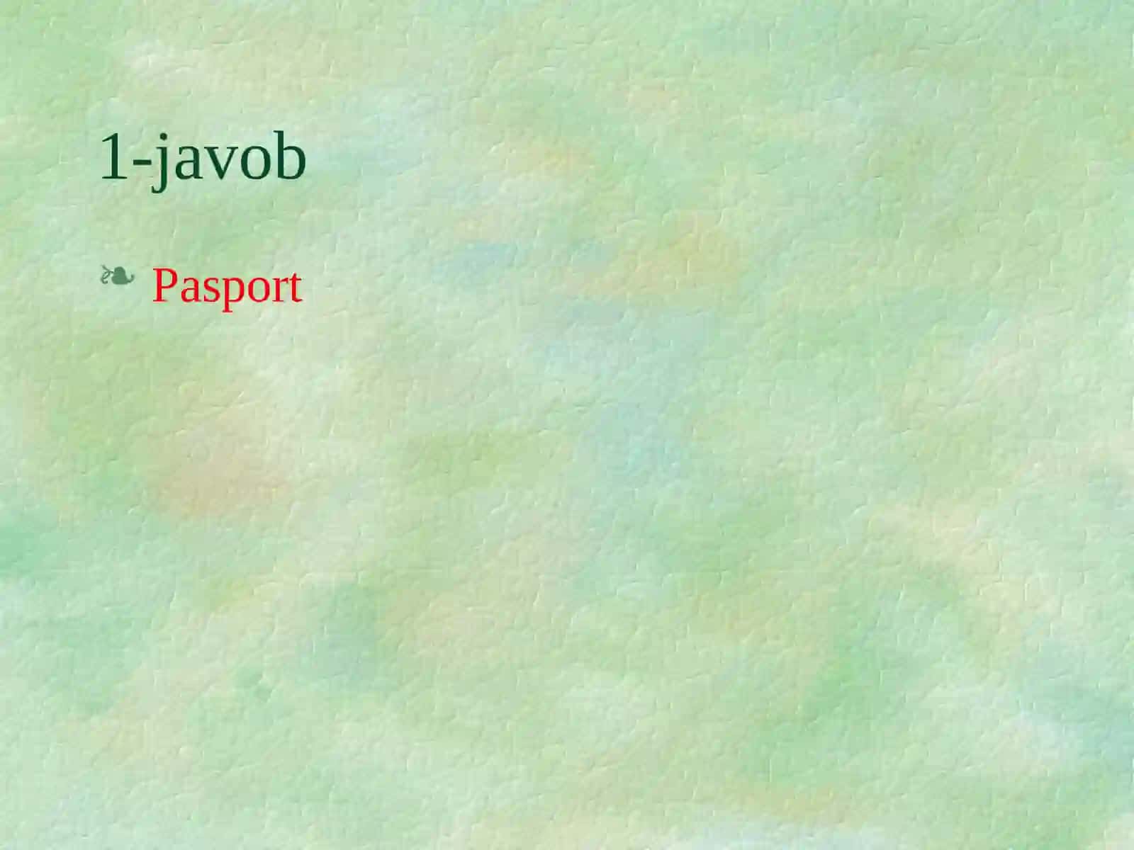 zakovat intelektuval o`yiniSAVOL 3