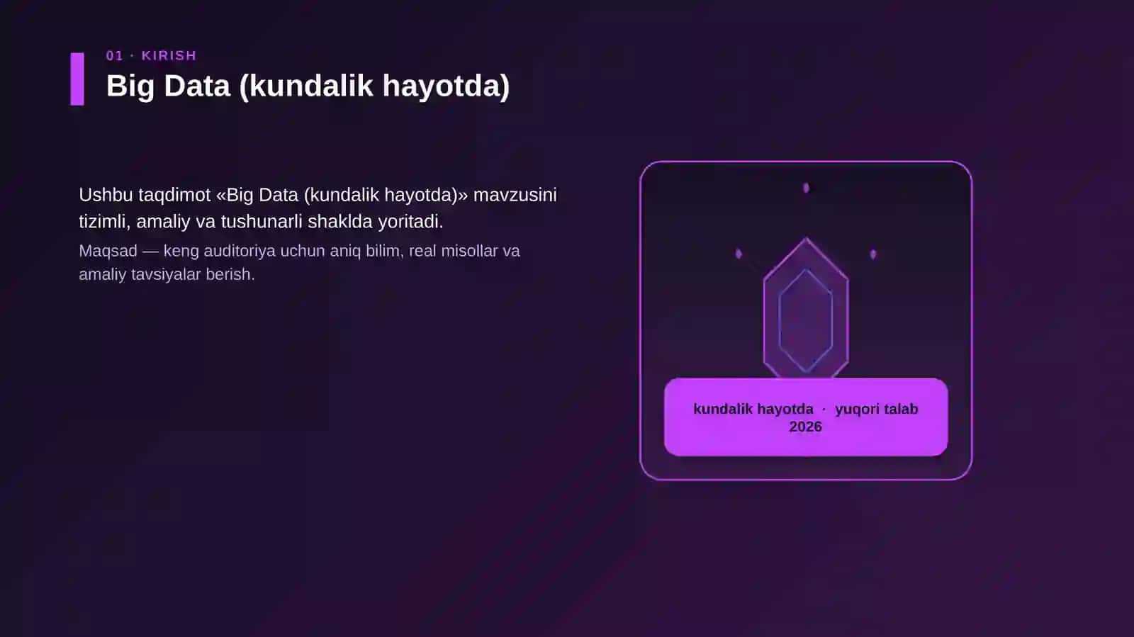 Big Data (kundalik hayotda) 3