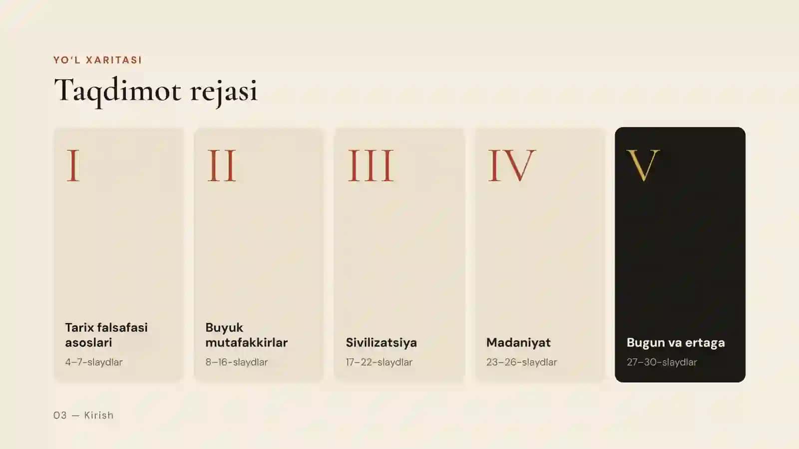 Tarix falsafasi, sivilizatsiya va madaniyat 3