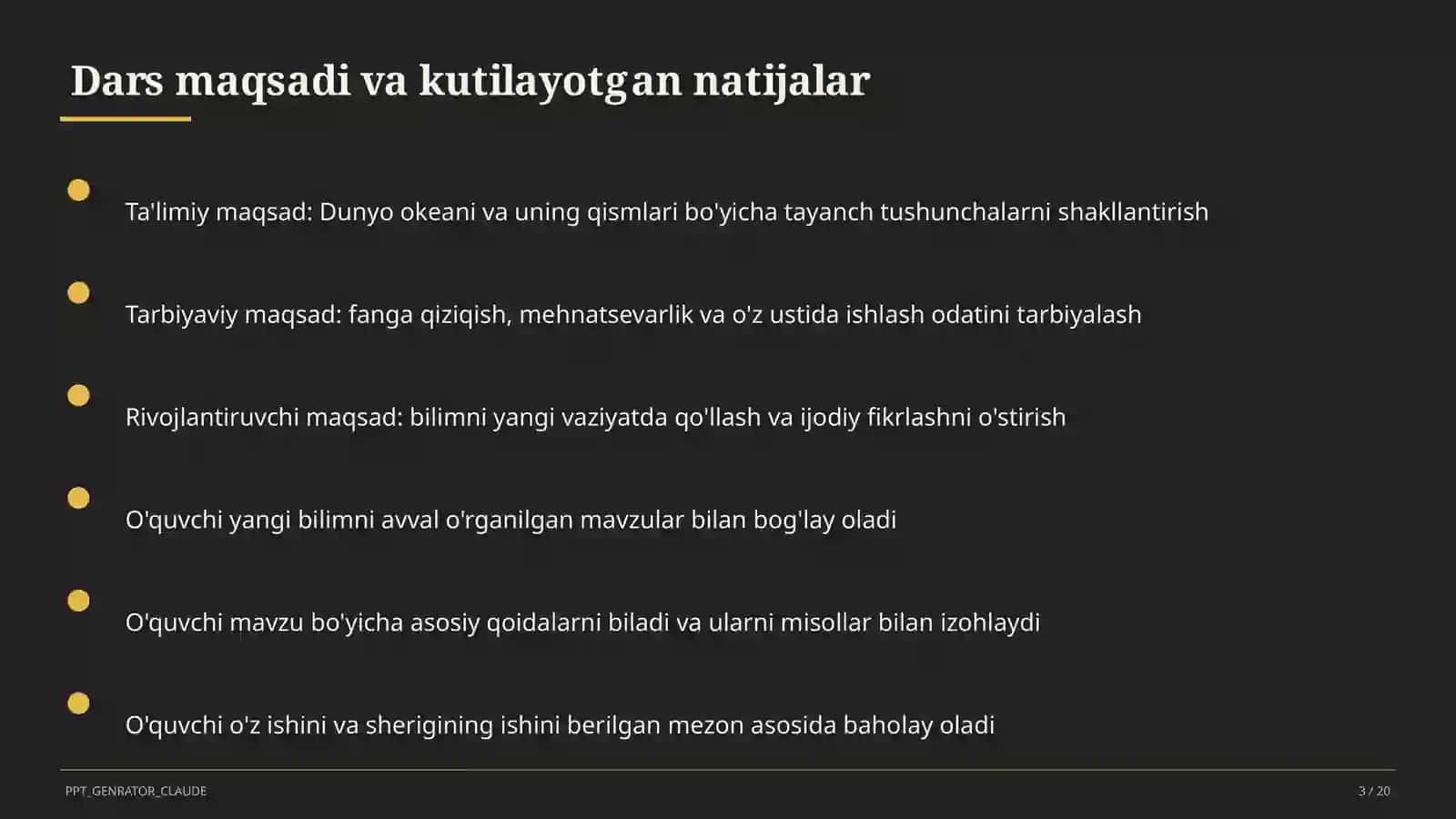 Dunyo okeani va uning qismlari (7-sinf) 3