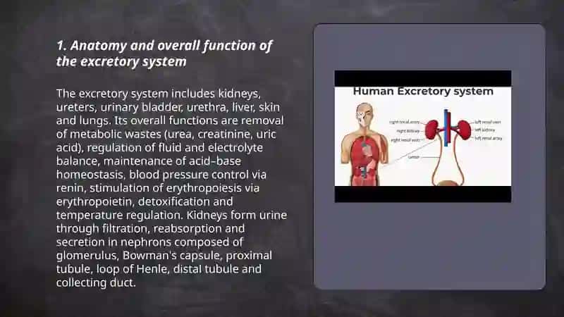Extartory system 3