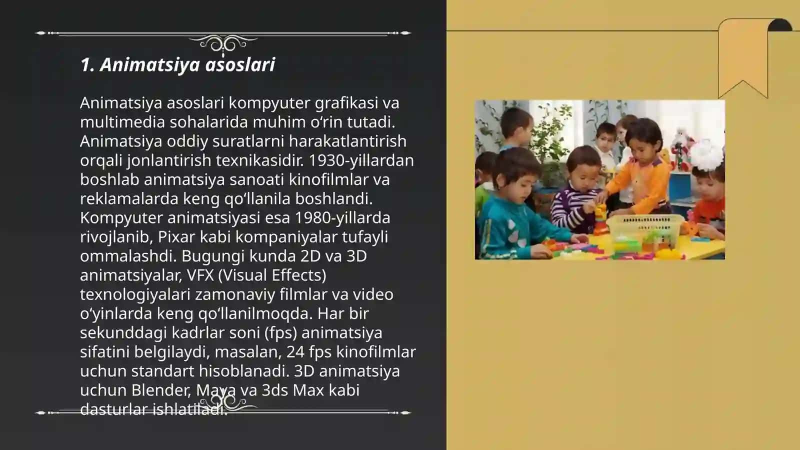 Animatsiya asoslari 3