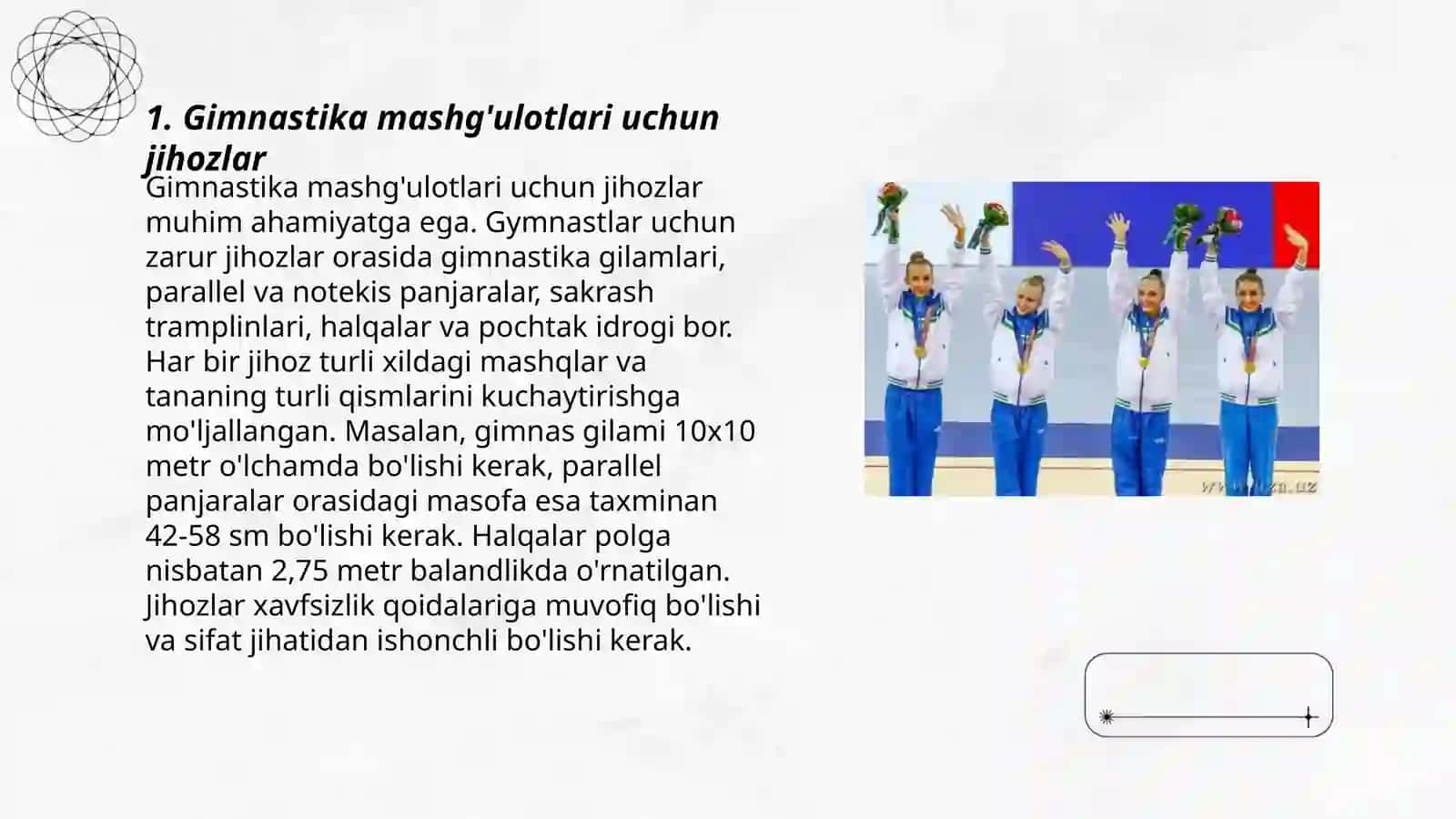 Gimnastika darslarini tashkil qilish va o'tkazish Polatova xurshida 3