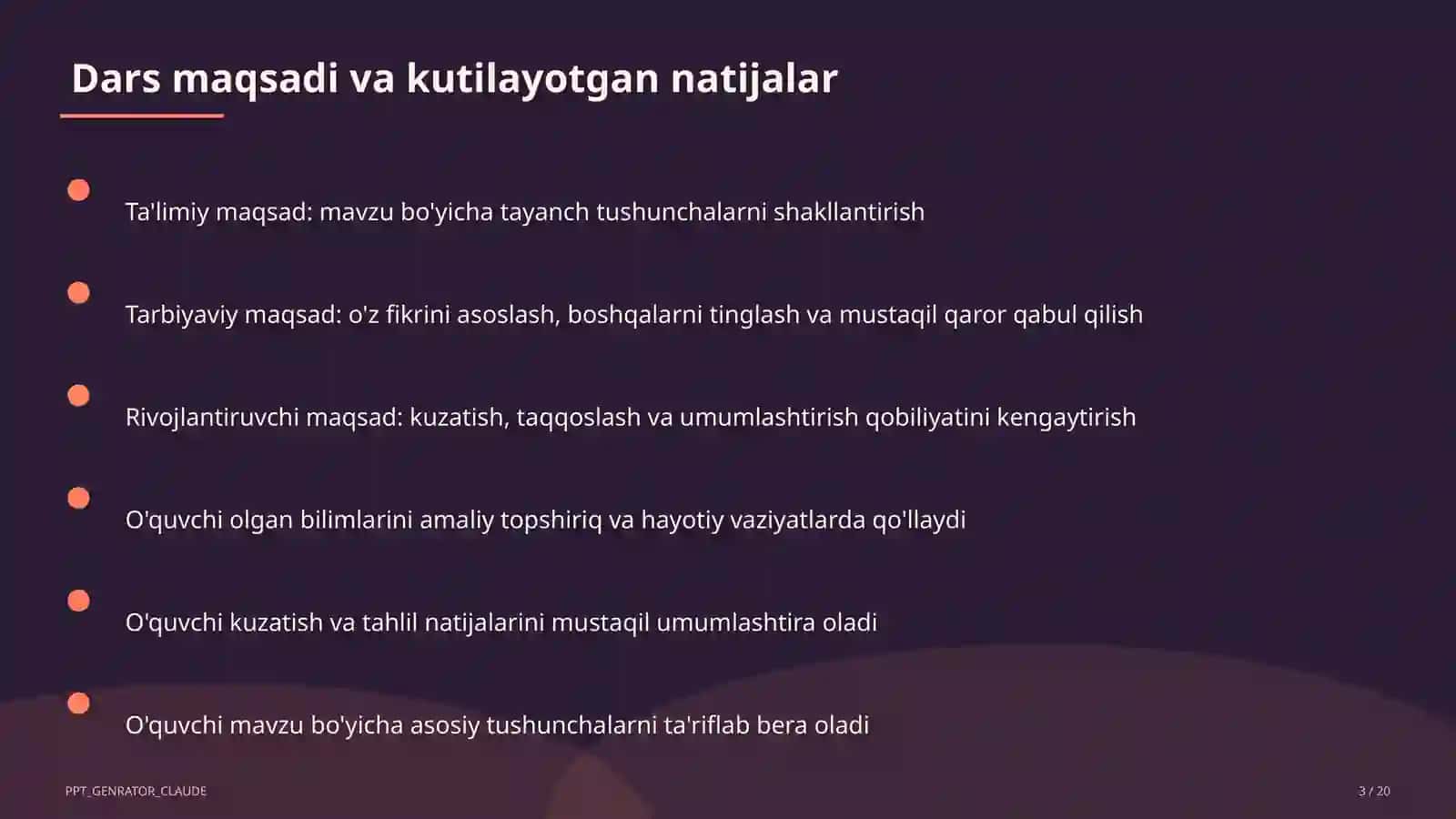 So'z yasalishi: yasama va tub so'zlar (6-sinf) 3