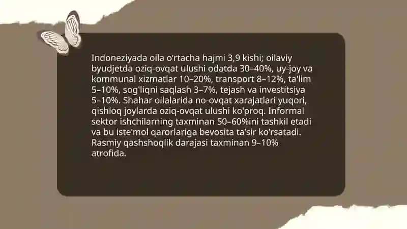 Indoneziyaning Mikroiqtisodiyoti 3