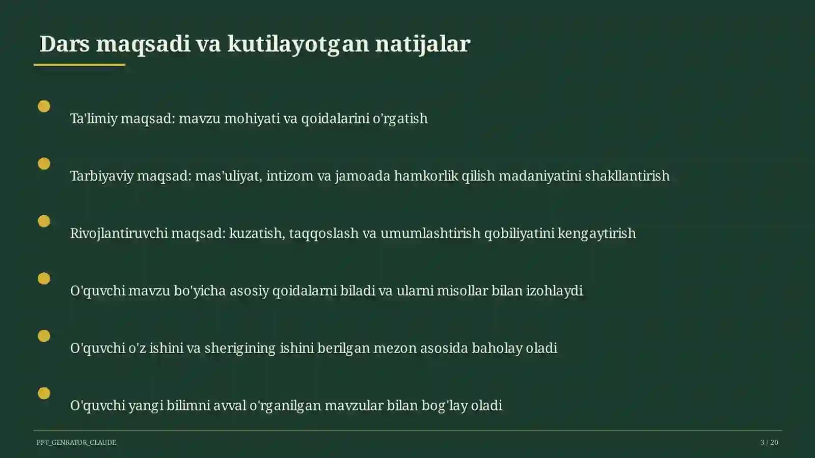 Mexanik harakat: yo'l, tezlik, vaqt (6-sinf) 3