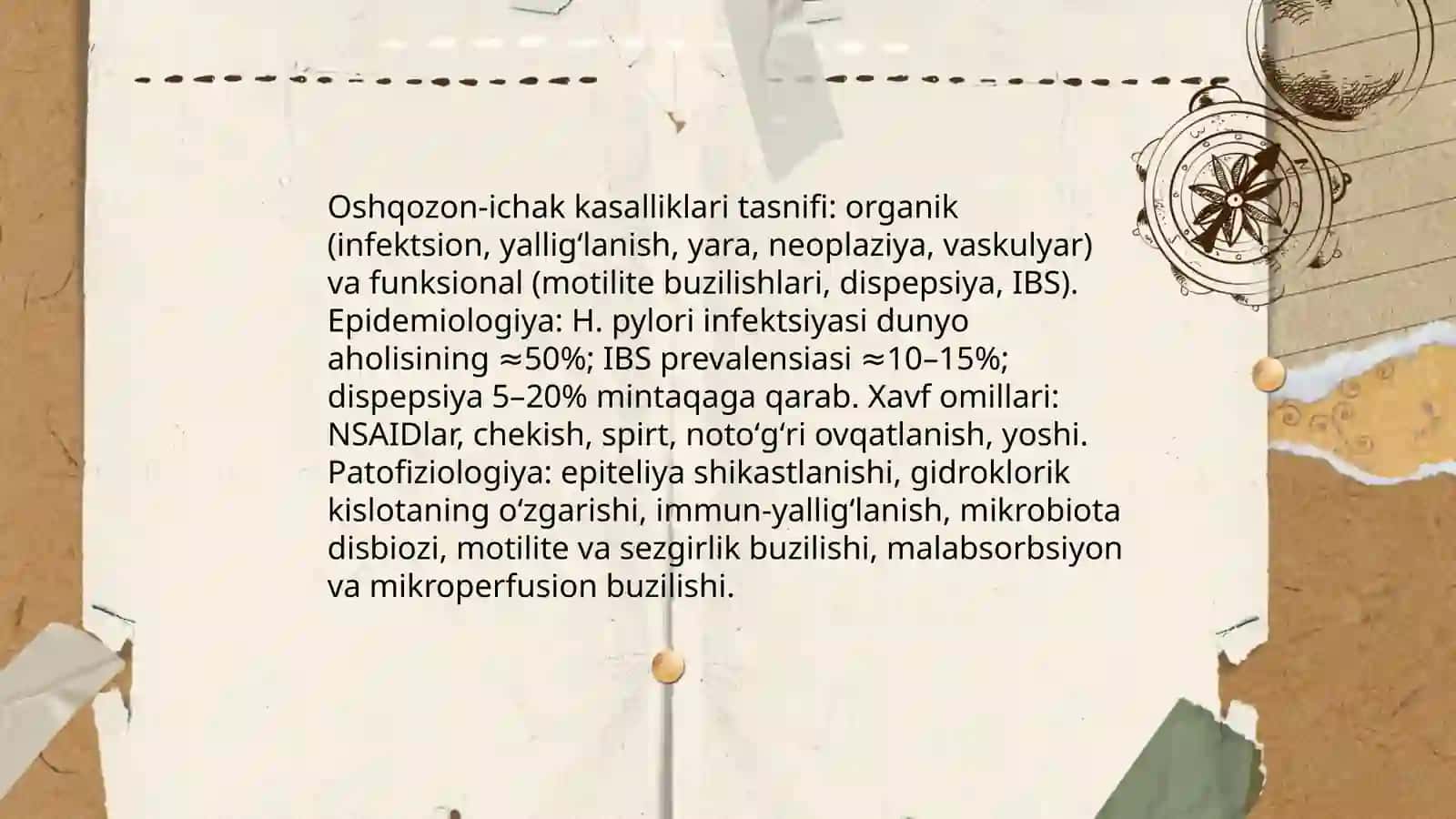 Oshqozon ichak kasaliklari va kelib chiqish sabablari va davolash pirinsplari 3