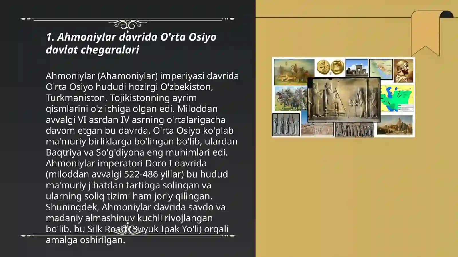 Ahmoniylar Hukmronligi Davrida O'rta Osiyo Tarixiy Geografiyasi 3