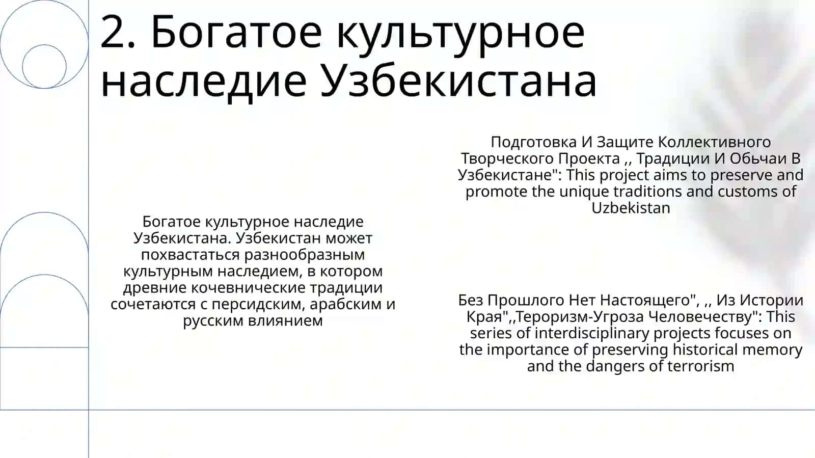 Подготовка И Защите Коллективного Творческого ПроектаЗнакомство с проектом, его целями и задачами 3