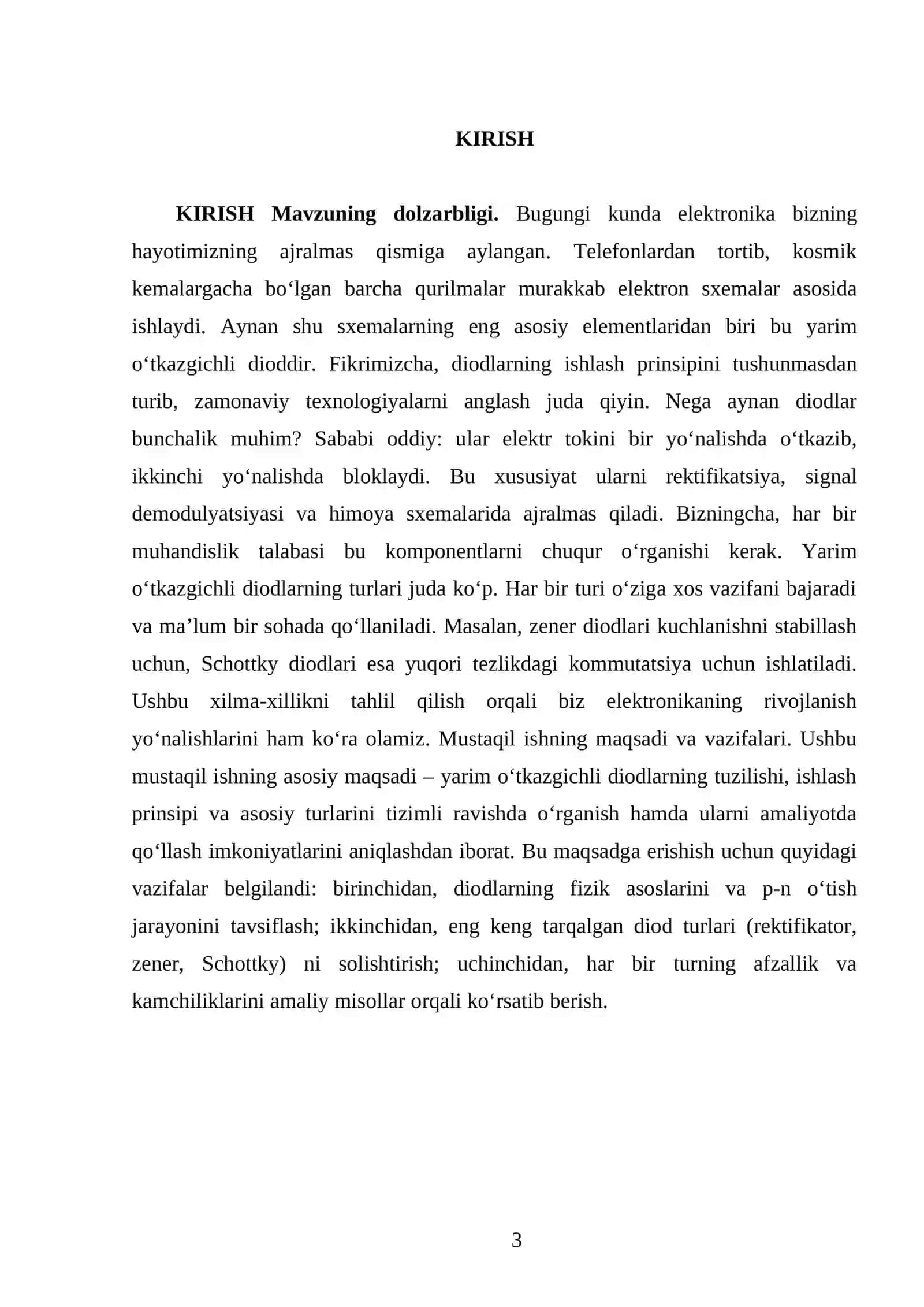 Yarim o‘tkazgichli diod va uning turlari 3