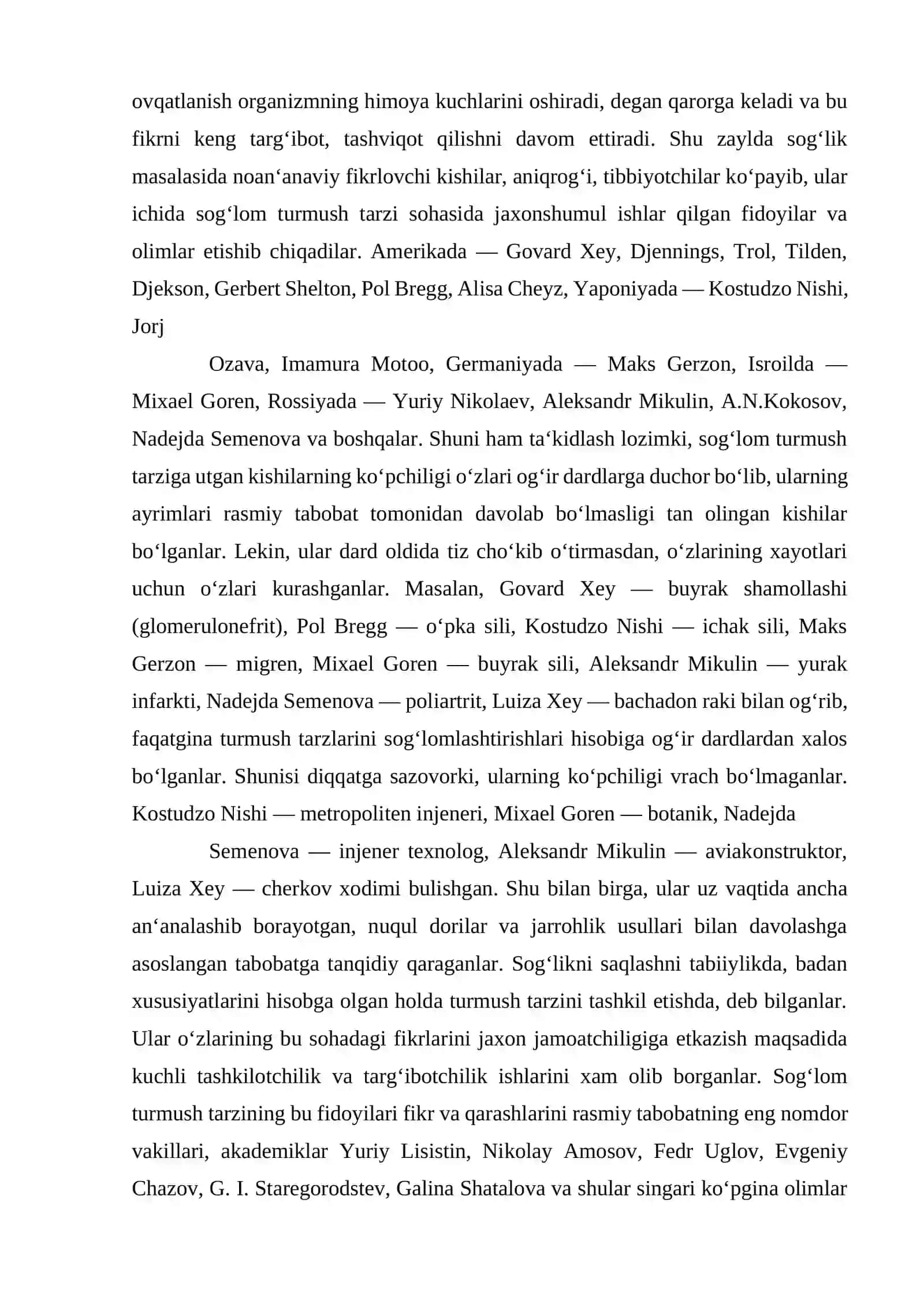 Sog‟lom turmush tarzi (hamshiralik ishi) 3