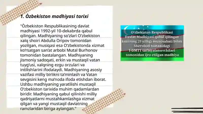 Òzbekiston madhiyasi 3