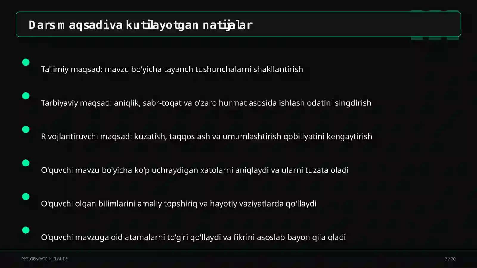 Leksikologiya: so'zning lug'aviy ma'nosi (5-sinf) 3
