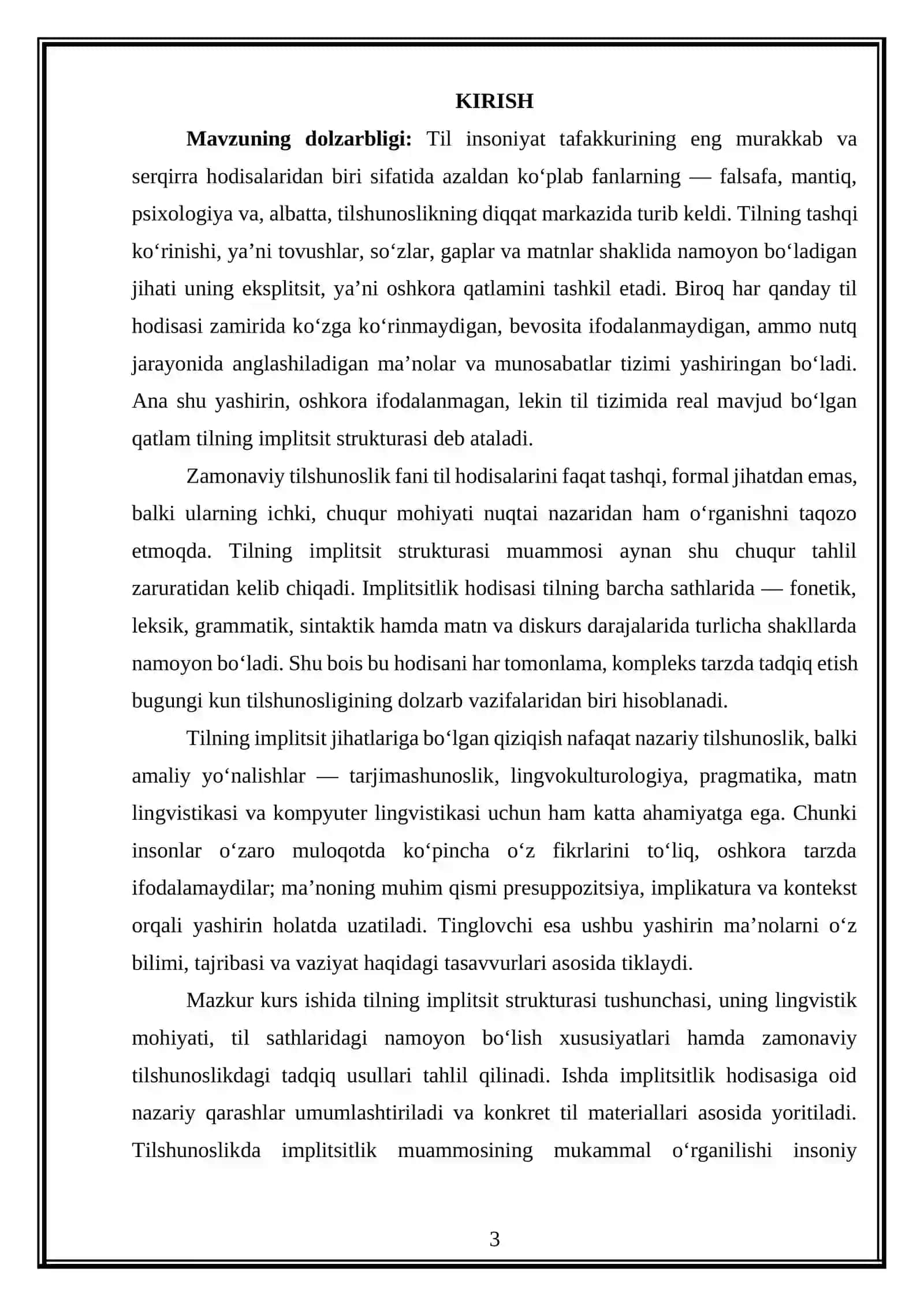 Tilning implitsit strukturasi 3