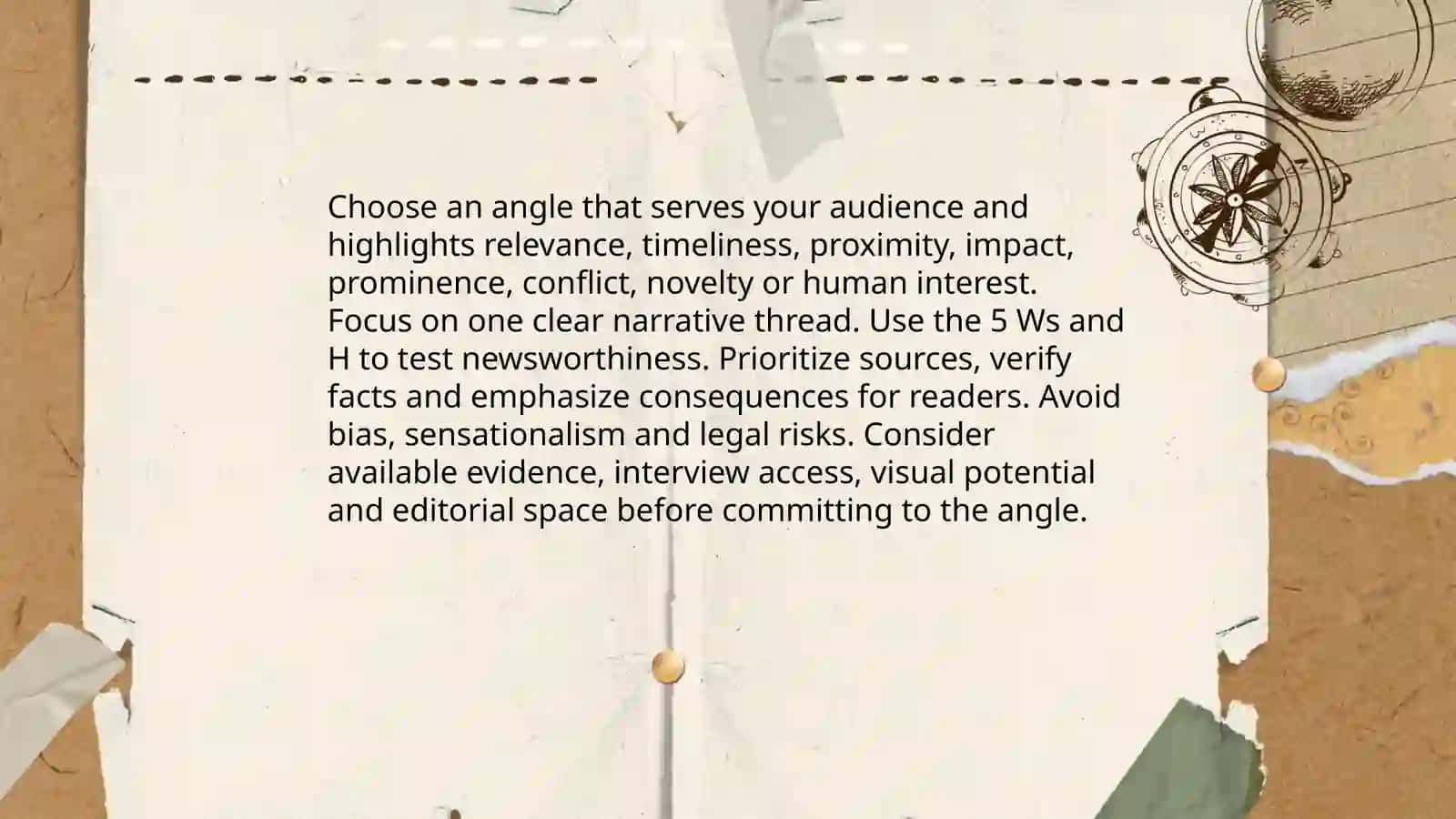 Planning and writing a newspaper article 3