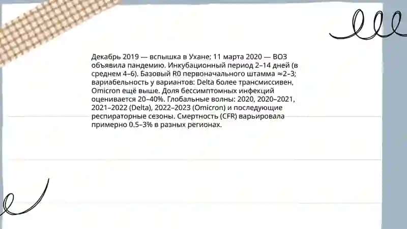 Covid-19 глобальная проблема современности 3