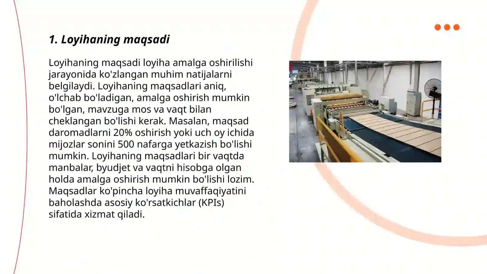 Quvati bir smenada 15000 dona bo’lgan karton qadoqlarini ishlab chiqarish korxonasi loyihalash 3