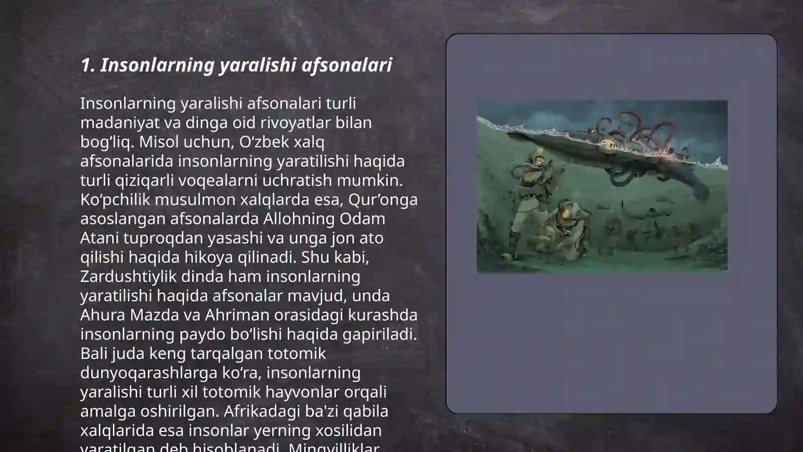 Insonlarning yaralishi va tarixi 3