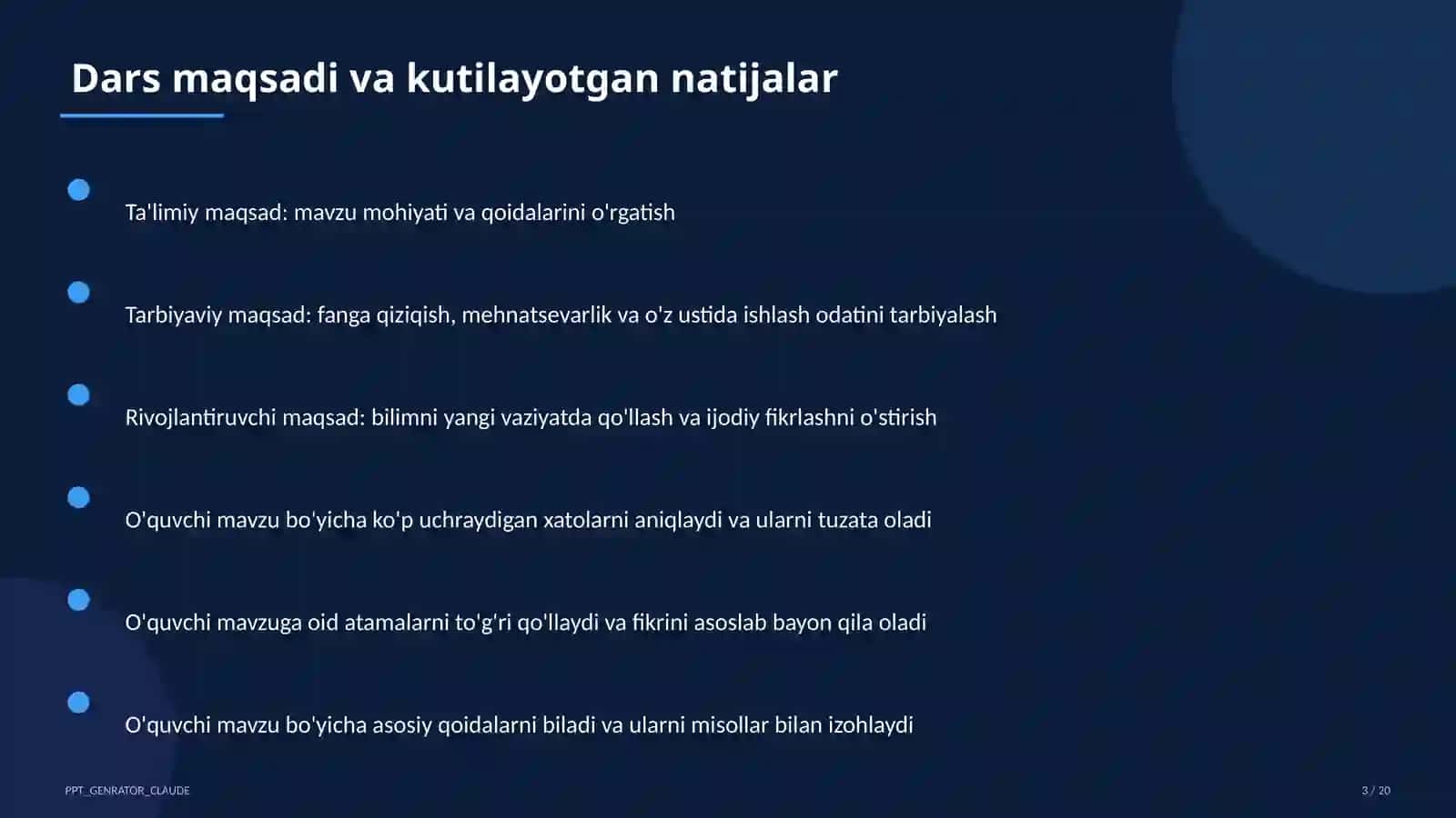 O'zbekiston transporti va aloqa tizimi (9-sinf) 3