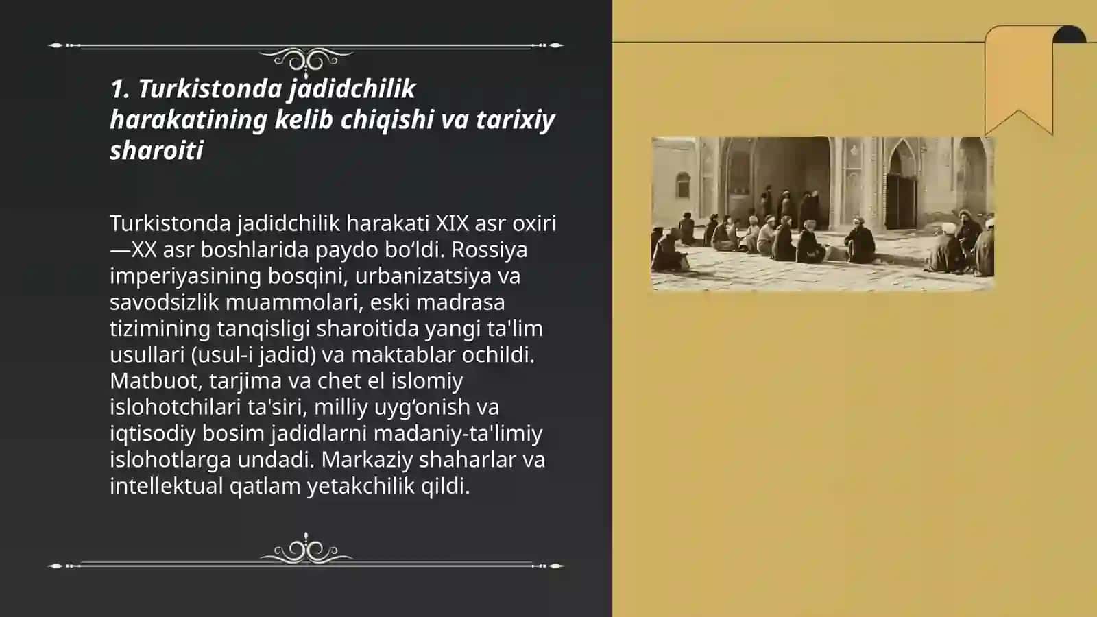 Turkistonda jadidchilik harakati 3