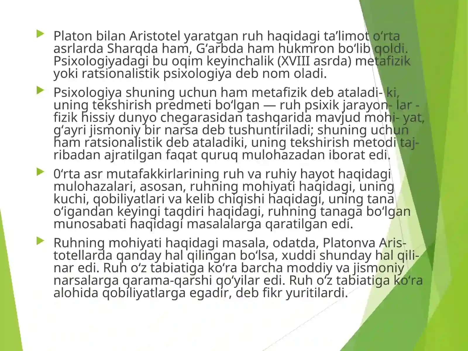 Psixologiya nazariyasi va tarixi fanidan mustaqilishi 3