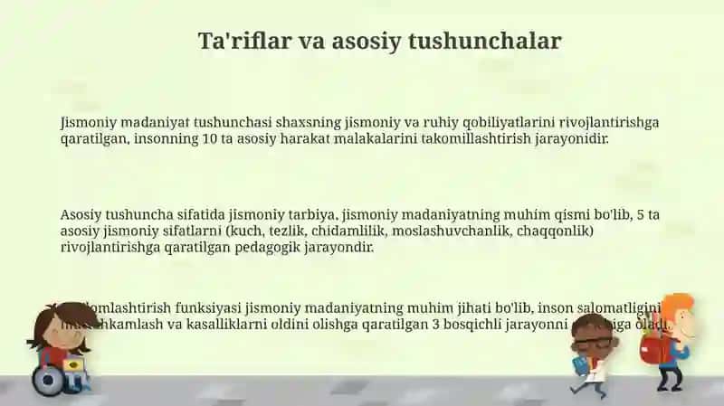 Jismoniy madaniyatning jamiyatdagi vazifalari va shakllari 3