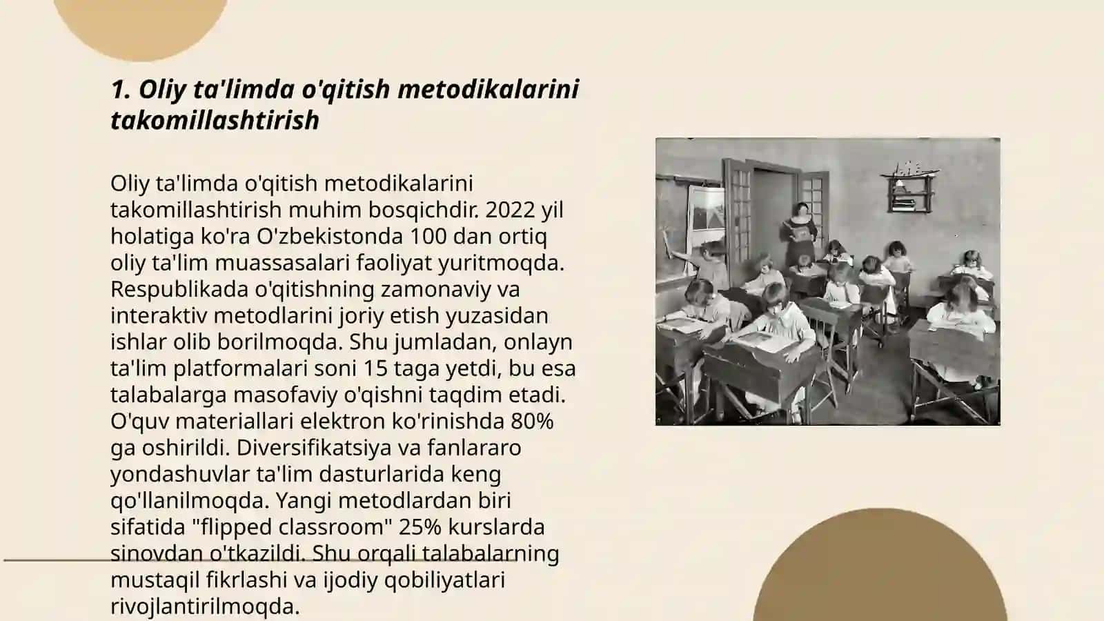 Oliy ta'lim va undan keyingi ta'limning takomillashtirilishi 3