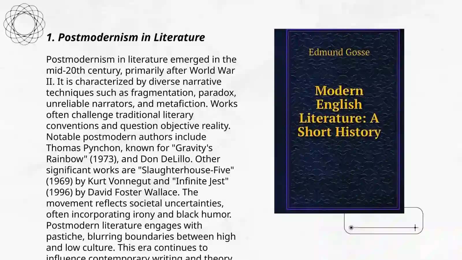 Modern english literature 3